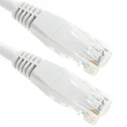 BeMatik Cable de Red UTP RJ45 Cat.6 50cm Blanco
