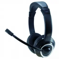 Conceptronic POLONA02B Auriculares con Micrófono Negro