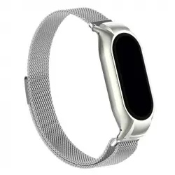 Cool Correa de Metal Plata para Xiaomi Smart Band 8