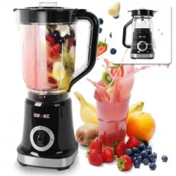 Duronic Bl5 Batidora De Vaso 500w|función Pulso Y 2 Velocidades - Jarra De 1.8l Sin Bpa - Cuchillas Desmontables|ideal Para Hacer Smoothies, Batidos,