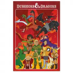Erik Póster Dragones y Mazmorras The Animated Series