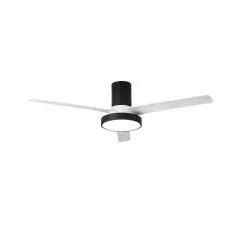 Fabrilamp Pax Ventilador de Techo Grande con Luz y Mando 30W Negro