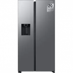 Frigorífico americano - Samsung SMART AI RS68CG885DS9EF, No Frost, 178 cm, 634l, Twin Cooling Plus, Dispensador agua & hielo, WiFi, Inox