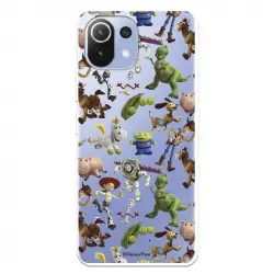 Funda Oficial de Disney Muñecos Toy Story Siluetas Toy Story para Xiaomi Mi 11 Lite