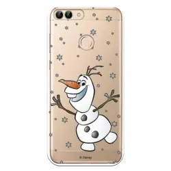 Funda Para Huawei P Smart Oficial De Disney Olaf Transparente - Frozen