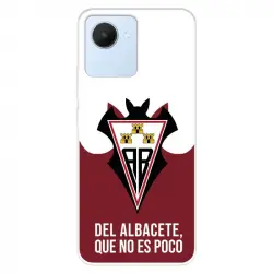 Funda Para Realme C30 Del Albacete Balompié Escudo "del Albacete Que No Es Poco" - Licencia Oficial Albacete Balompié