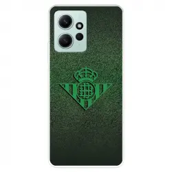 Funda Para Xiaomi Redmi Note 12 4g Del Real Betis Balompié Escudo Verde Fondo Trama - Licencia Oficial Real Betis Balompié