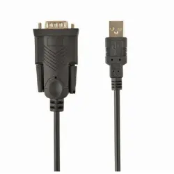 Gembird UAS-DB9M-02 Cable USB al Serial DB-9 Macho/Macho 1.5m Negro