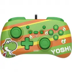 Hori Horipad Mini Yoshi Mando con Cable Verde para Nintendo Switch