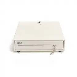 Iggual IRON-10W Cajón Portamonedas 38cm 4+6 Blanco