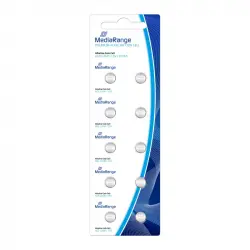 MediaRange MRBAT117 Pack de 10 Pilas Alcalinas AG3 LRR41 1.5V