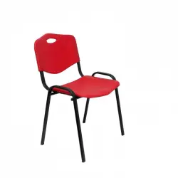 Piqueras y Crespo Robledo Pack de 2 Sillas PVC Rojo