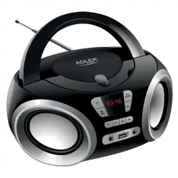 Adler Radio CD Portátil/USB/AUX