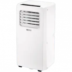 Aire acondicionado portátil - Wide WDPB09MARIN3, 2150 fg/h, 1000W, Deshumidificador, Función calor, Blanco