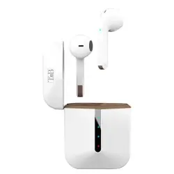 Auriculares Bluetooth T'nB Zip True Wireless Blanco