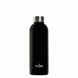 Botella - Puro Hot&Cold, 500ml, Térmico, Acero inoxidable, Negro