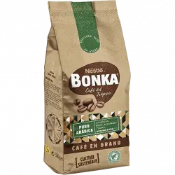 Café en grano - Nestlé Bonka, de tueste natural, 0.5 kg