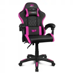 DRIFT DR35 Silla Gaming Negra/Rosa Fucsia