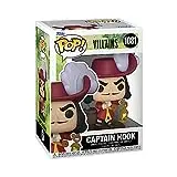 Figura - Funko Pop! Disney: Villains Captain Hook , Vinilo, 9.50 cm, Multicolor