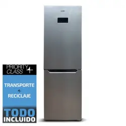 Frigorifico Combi Sauber Serie 3-185i Nofrost Pc Alto 185 Cm Ancho 60 Cm Inox