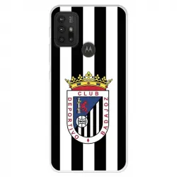 Funda Para Motorola Moto G10 Del Club Deportivo Badajoz Escudo Blanquinegro - Licencia Oficial Club Deportivo Badajoz