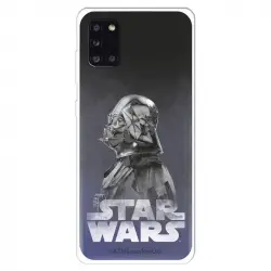 Funda Para Samsung Galaxy A31 Oficial De Star Wars Darth Vader Fondo Negro - Star Wars
