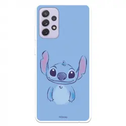 Funda Para Samsung Galaxy A72 5g Oficial De Disney Stitch Azul - Lilo & Stitch