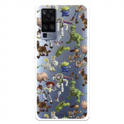 Funda Para Vivo X51 Oficial De Disney Muñecos Toy Story Siluetas - Toy Story