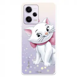Funda Para Xiaomi Redmi Note 12 Pro 5g Oficial De Disney Marie Silueta - Los Aristogatos