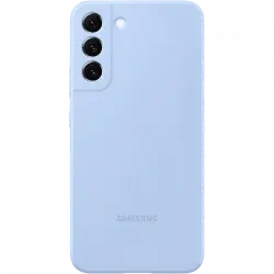 Funda - Samsung Silicone Cover, Para Galaxy S22+, Silicona, Trasera, Azul