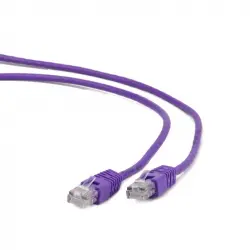Gembird Cable de Red UTP Cat 5e 1m Violeta