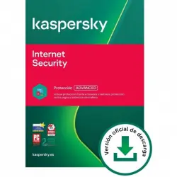 Kaspersky Internet Security 2023 4 Dispositivos 1 Año Licencia Digital