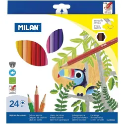 Milan Caja 24 Unidades De Lápices de Colores