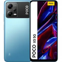 Móvil - Pocophone X5, Azul, 256 GB, 8 GB RAM, 6.67" FHD+ AMOLED DotDisplay, Snapdragon® 695, 5000 mAh, Android