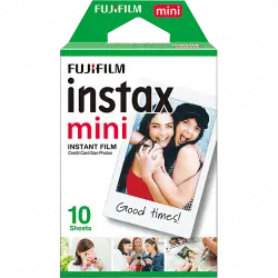 Papel fotográfico - Fujifilm Colorfilm Glossy, Para Instax Mini, 10 películas instantáneas