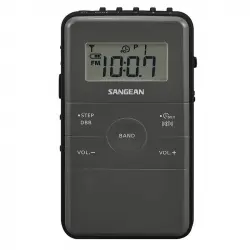 Sangean DT-140 Radio Digital Portátil Negra