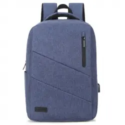 Subblim City Backpack Mochila Azul para Portátil hasta 15.6"