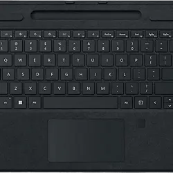 Teclado - Microsoft 8XA-00012, Para Surface Pro 8, X, Negro