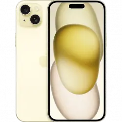 Apple iPhone 15 Plus, Amarillo, 256 GB, 5G, 6.7 " Pantalla Super Retina XDR, Chip A16 Bionic, iOS