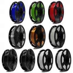Bresser Pack 10 Bobinas de Filamento PLA 1.75mm 0.5Kg