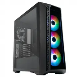 Cooler Master MasterBox 520 Cristal Templado ARGB USB 3.2 Negra