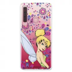 Funda Oficial Disney Campanilla Flores Transparente Para Samsung Galaxy A9 2018 - Peter Pan