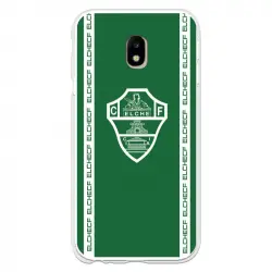 Funda Para Samsung Galaxy J3 2017 Europeo Del Elche Cf Escudo Fondo Verde Escudo Fondo Verde - Licencia Oficial Elche Cf