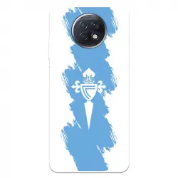 Funda Para Xiaomi Redmi Note 9t Del Celta Escudo Trazo Azul - Licencia Oficial Rc Celta