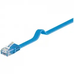 Goobay Cable de Red RJ45 UTP Cat.6 1m Azul