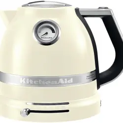 Hervidor de agua - Kitchen Aid 5KEK1522EMS Potencia 2400W, Capacidad 1.5L, Crema