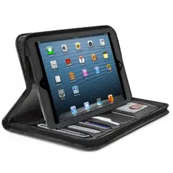 Iluv CEO Funda de Polipiel Negra para Tablet hasta 8"