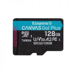 Kingston Canvas Go Plus MicroSDXC 128GB UHS-I U3 V30 Clase 10