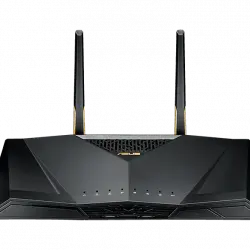 Router WiFi - ASUS RT-AX88U Pro, Doble banda, ‎6 Gbit/s, MU-MIMO, 6, 4 antenas, Negro
