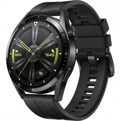 Smartwatch - Huawei Watch GT3 46mm Active, 14 días, Ritmo cardiaco 24h, SPo2, IA+100 deportes, GPS, 5 Atm, Negro